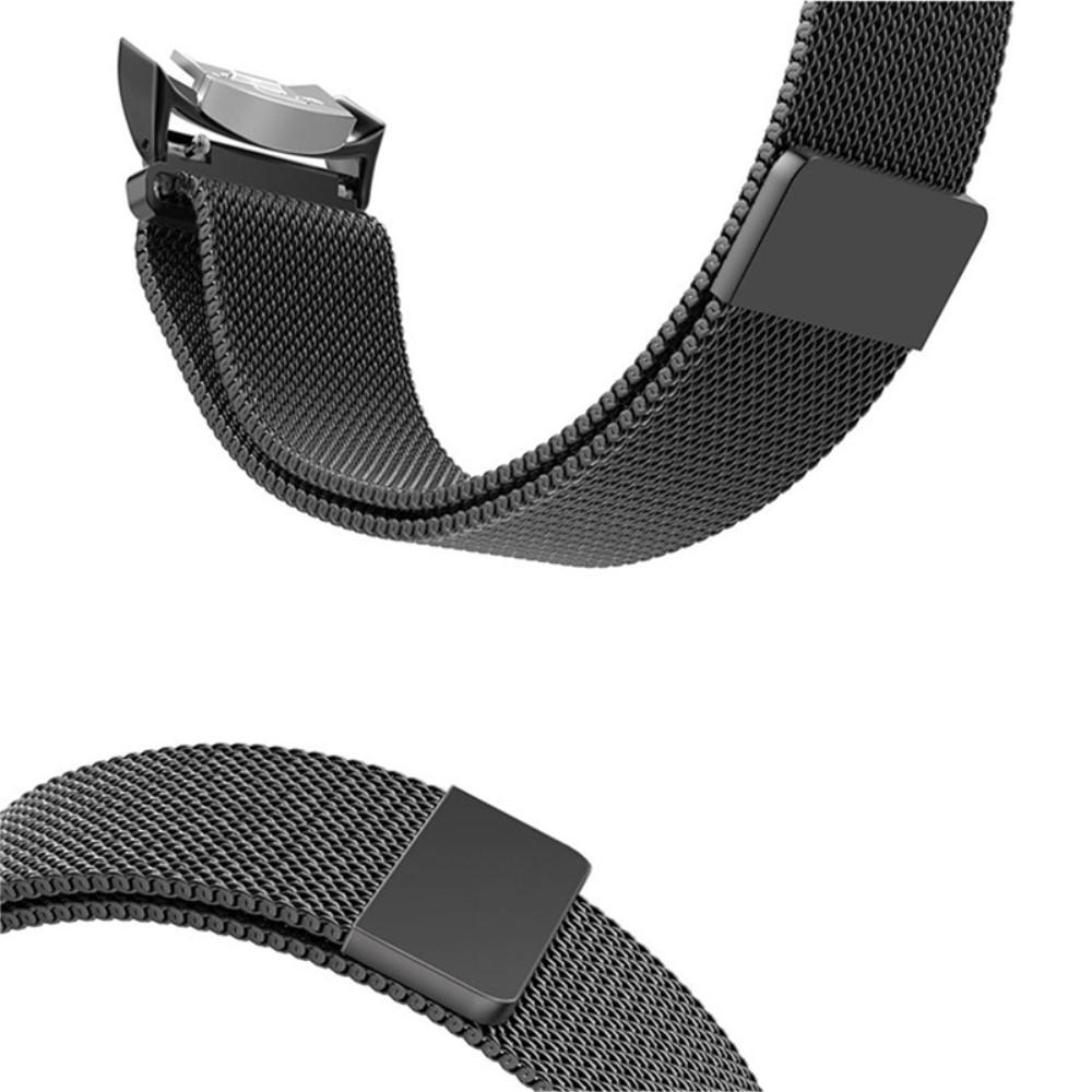Cinturino in maglia milanese per  , Nero