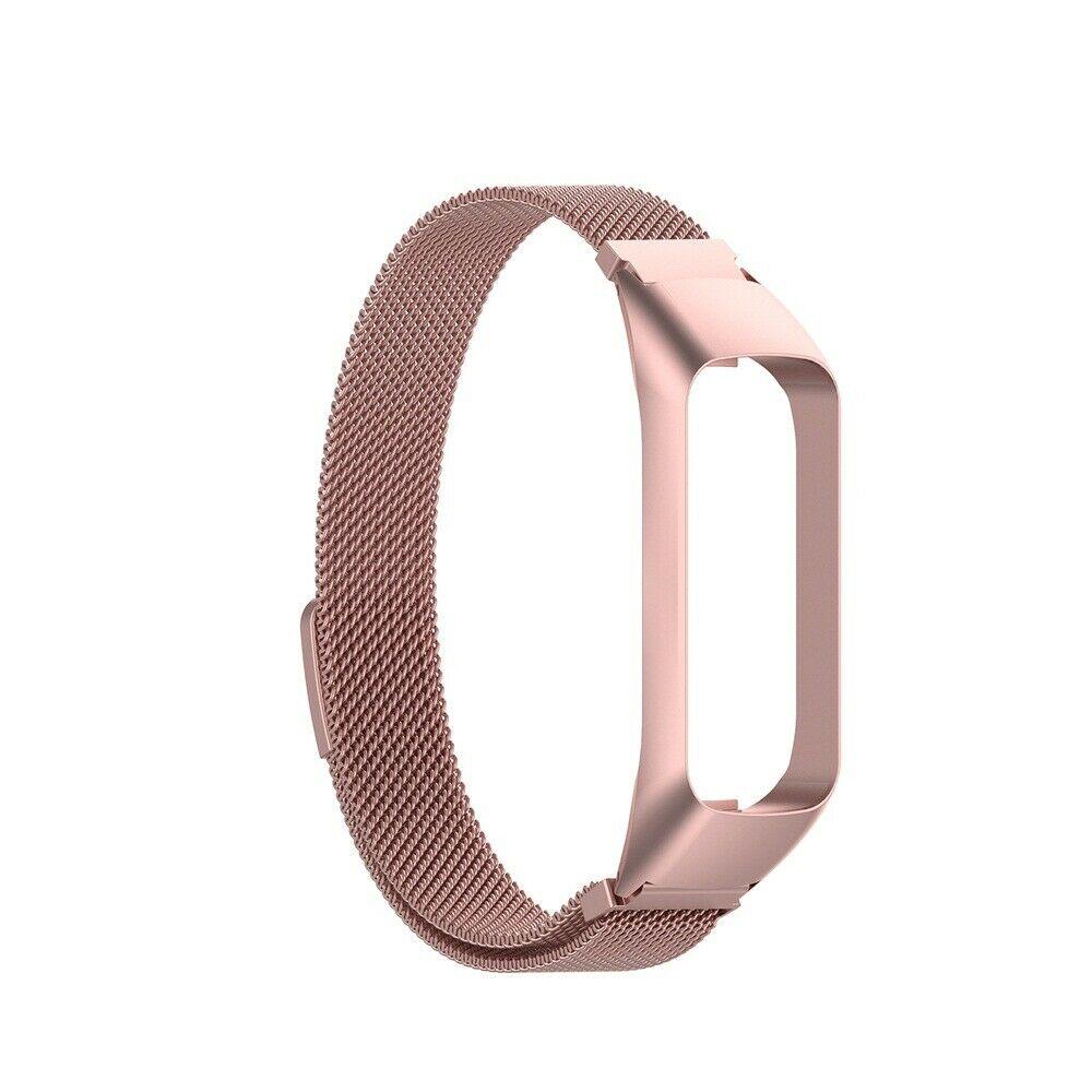 Cinturino in maglia milanese per Samsung Galaxy Fit e, oro rosa