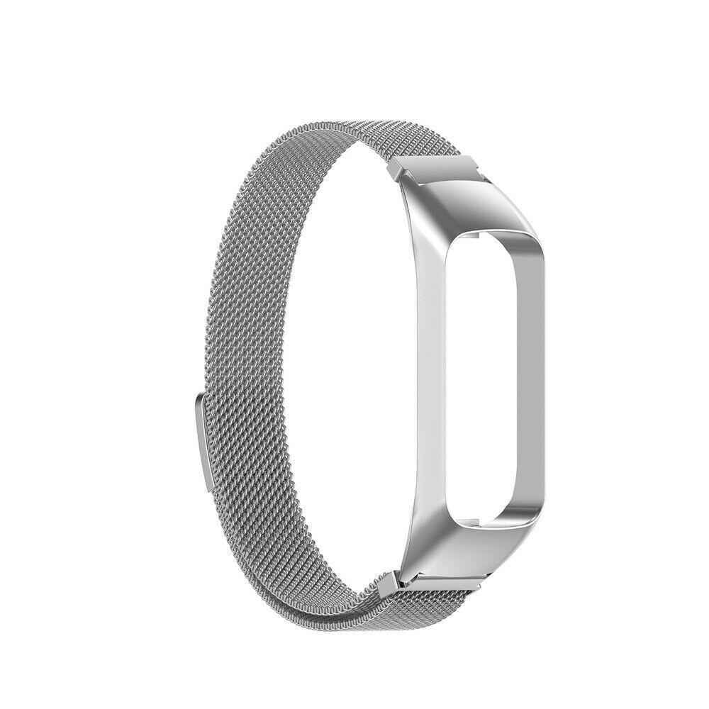 Cinturino in maglia milanese per Samsung Galaxy Fit e, Argento