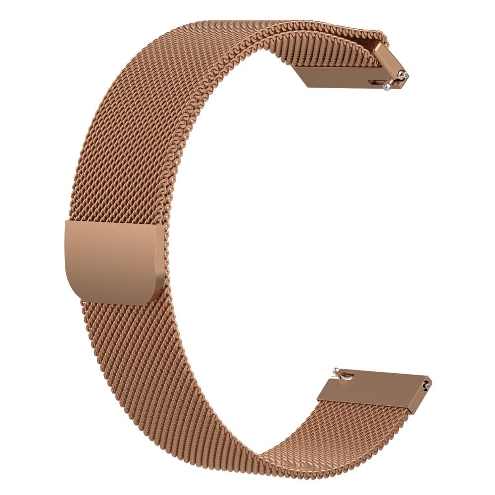 Cinturino in maglia milanese per Samsung Galaxy Watch 42mm, oro rosa