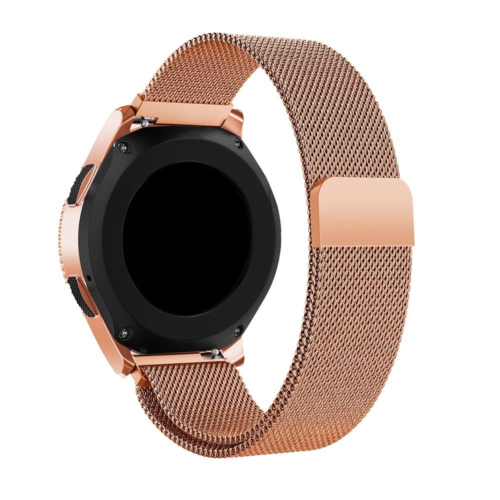 Cinturino in maglia milanese per Samsung Galaxy Watch 42mm, oro rosa