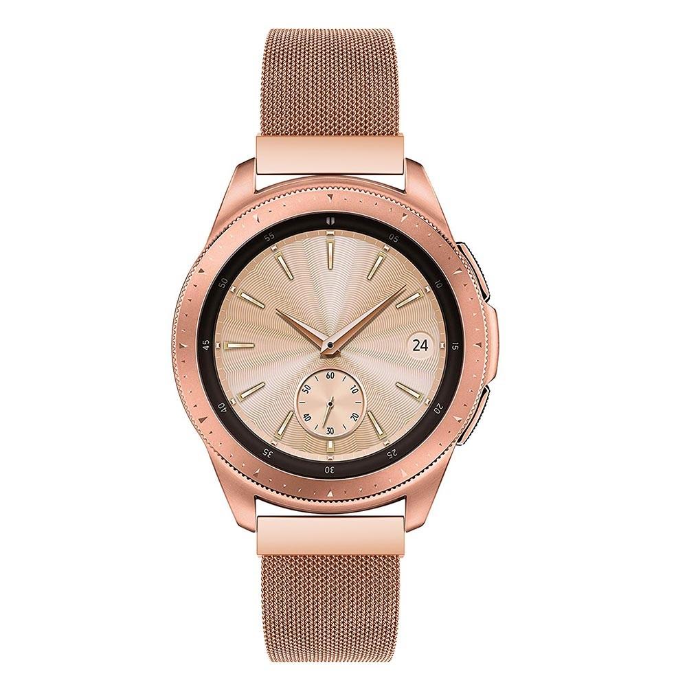 Cinturino in maglia milanese per Samsung Galaxy Watch 42mm, oro rosa