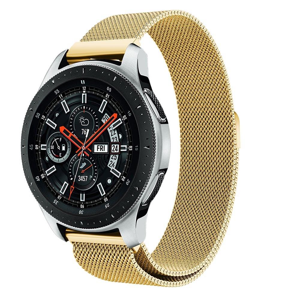 Cinturino in maglia milanese per Samsung Galaxy Watch 46mm, oro