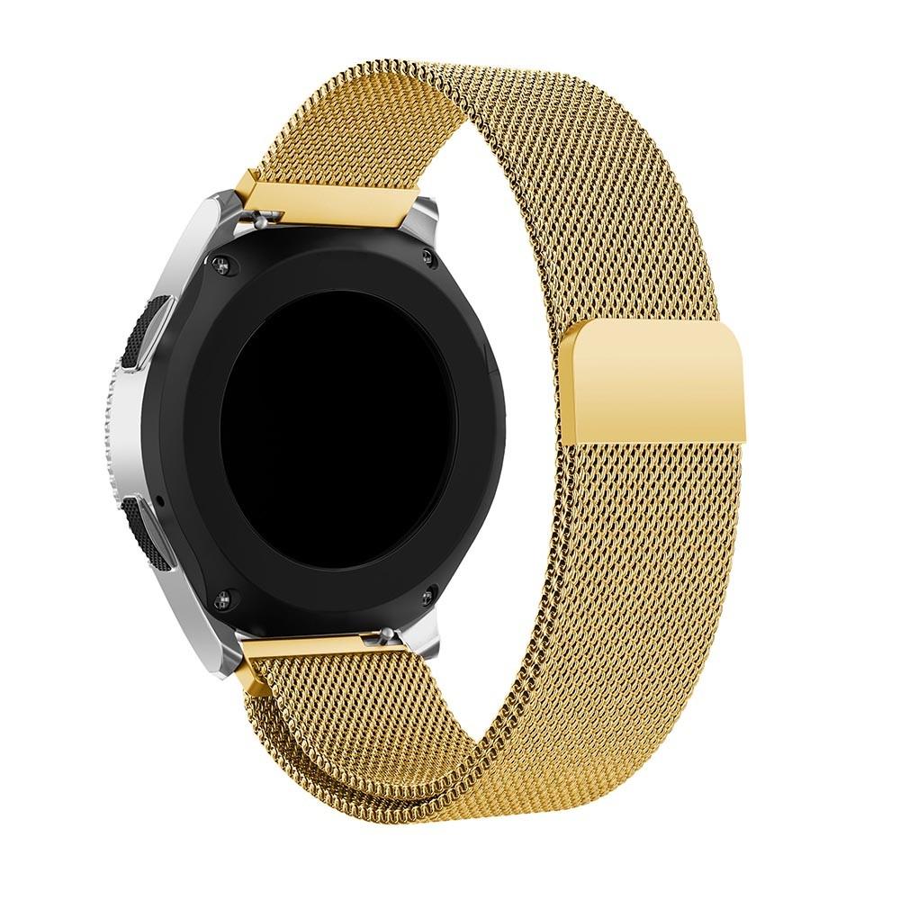 Cinturino in maglia milanese per Samsung Galaxy Watch 46mm, oro