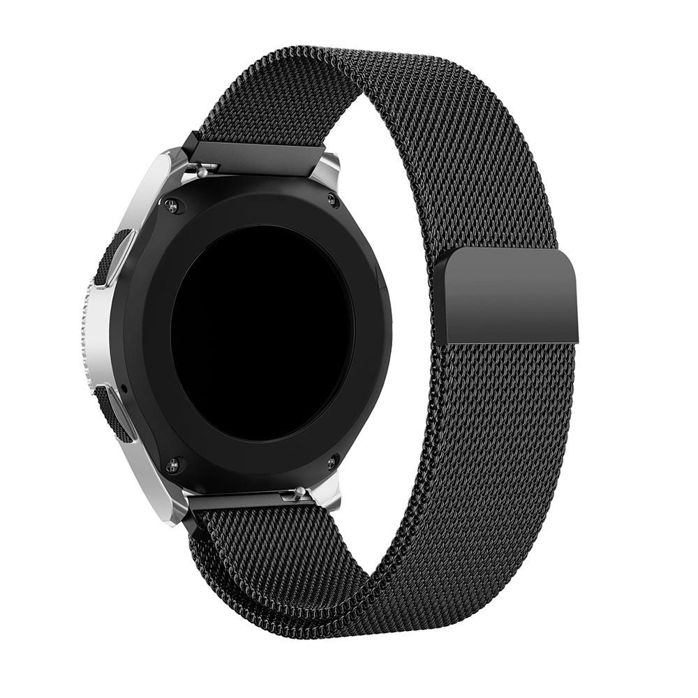 Cinturino in maglia milanese per Samsung Galaxy Watch 46mm, nero