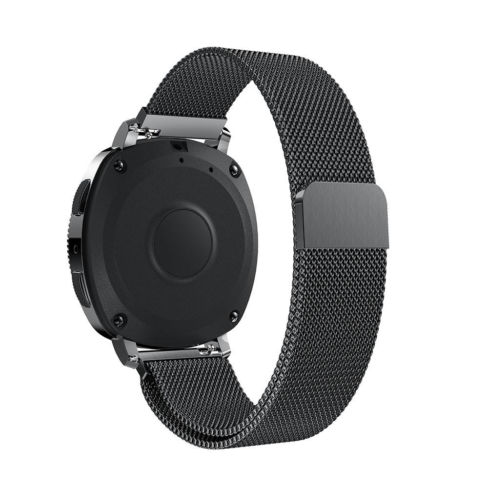 Cinturino in maglia milanese per Samsung Gear Sport, nero