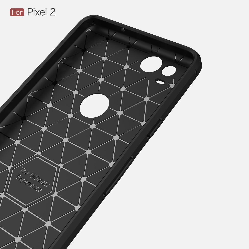 Cover TPU Brushed Google Pixel 2 Nero