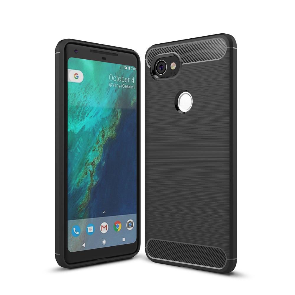 Cover Brushed TPU Case Google Pixel 2 XL Black
