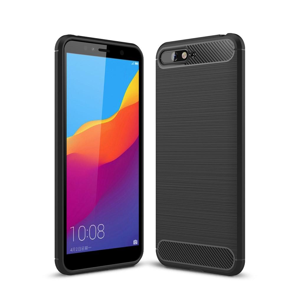 Cover Brushed TPU Case Huawei Y6 2018 Black