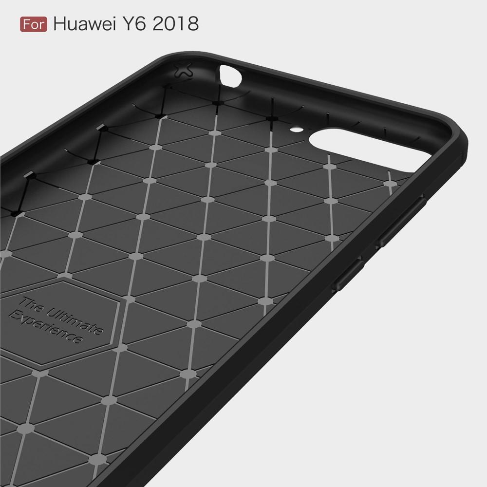 Cover Brushed TPU Case Huawei Y6 2018 Black