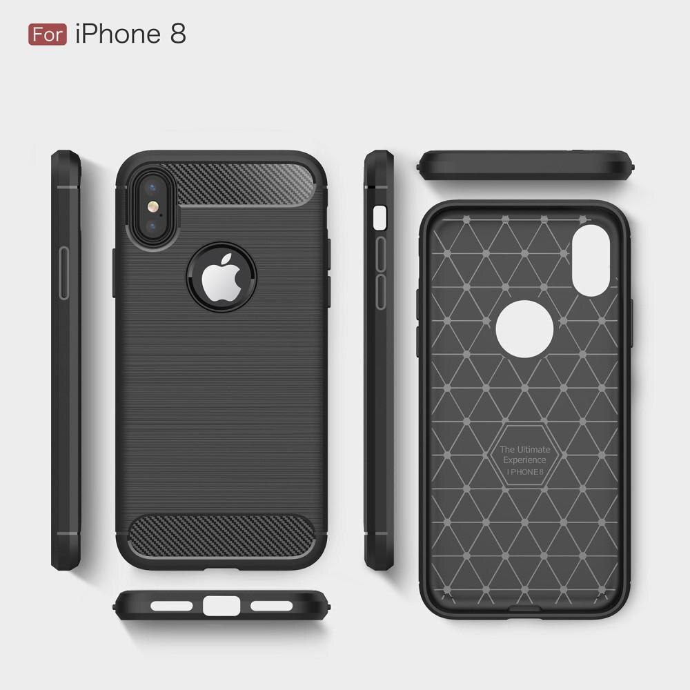 Cover Brushed TPU Case iPhone X/XS Black