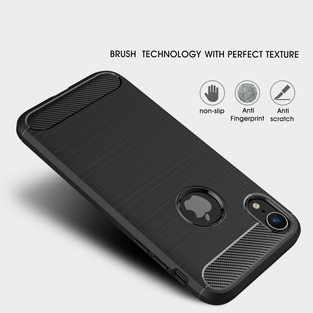Cover Brushed TPU Case iPhone Xr Black