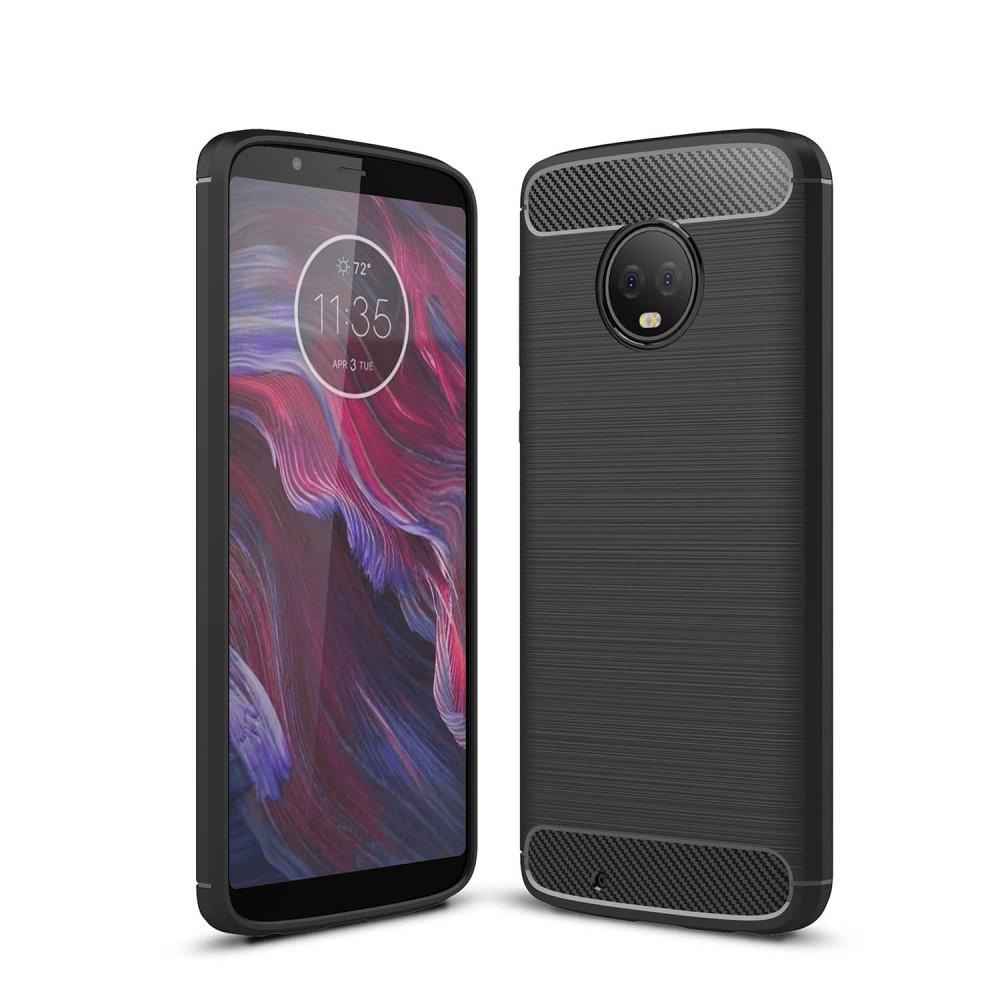 Cover Brushed TPU Case Motorola Moto G6 Black