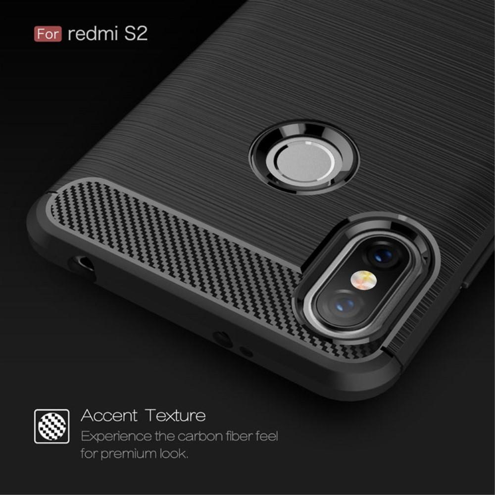 Cover Brushed TPU Case Xiaomi Redmi S2 Black