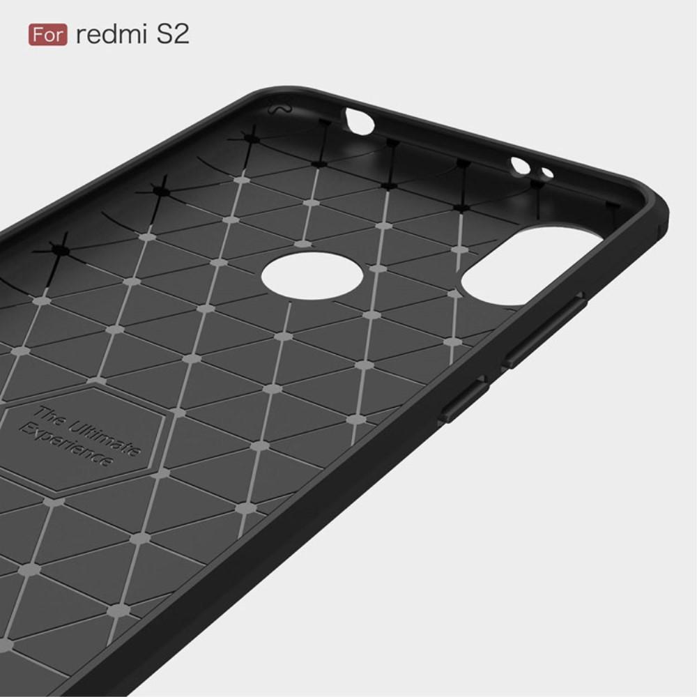 Cover Brushed TPU Case Xiaomi Redmi S2 Black