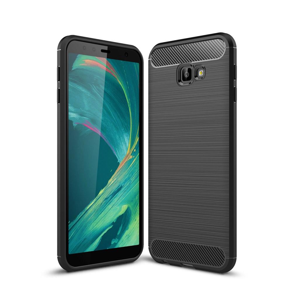 Cover Brushed TPU Case Samsung Galaxy J4 Plus 2018 Black