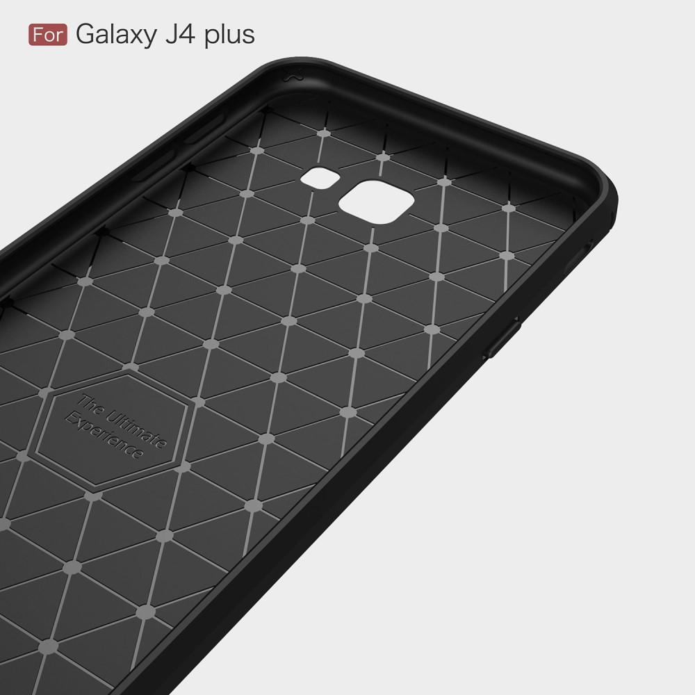 Cover Brushed TPU Case Samsung Galaxy J4 Plus 2018 Black