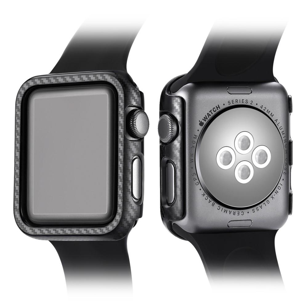 Cover Carbon Apple Watch 44mm nero