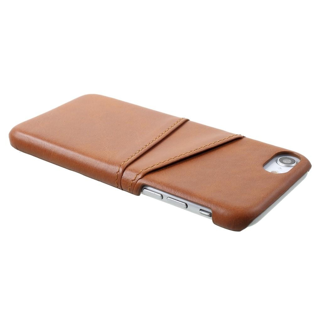 Cover Card Slots iPhone SE (2020) Brown