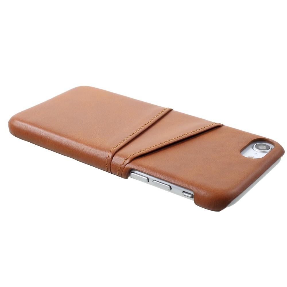 Cover Card Slots iPhone 7 Brown