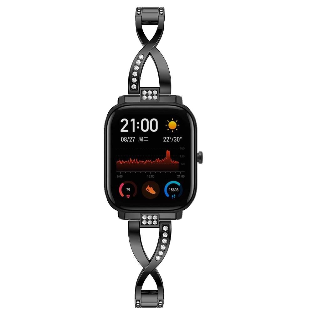 Cinturino Cristallo Xiaomi Amazfit GTS Black