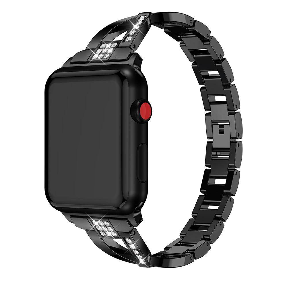 Cinturino Cristallo Apple Watch 45mm Series 8 Black