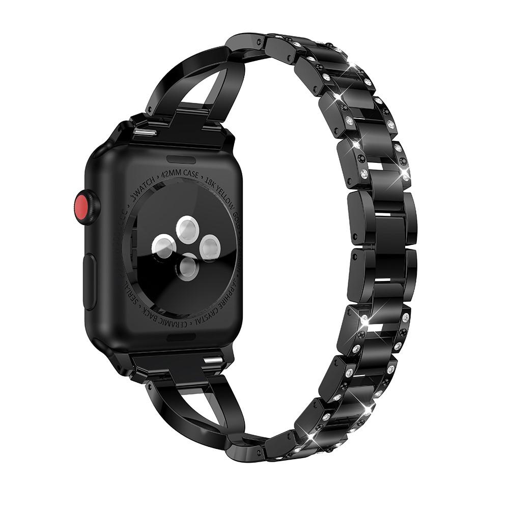 Cinturino Cristallo Apple Watch 45mm Series 8 Black