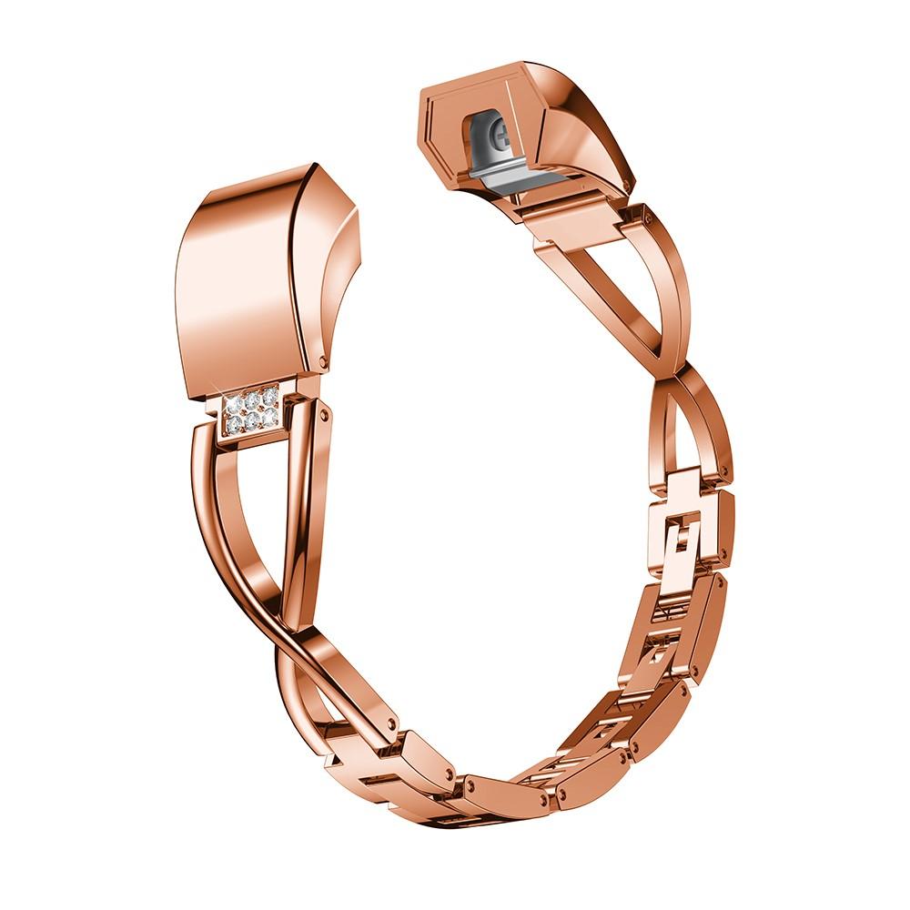 Cinturino Cristallo Fitbit Alta/Alta HR Rose Gold