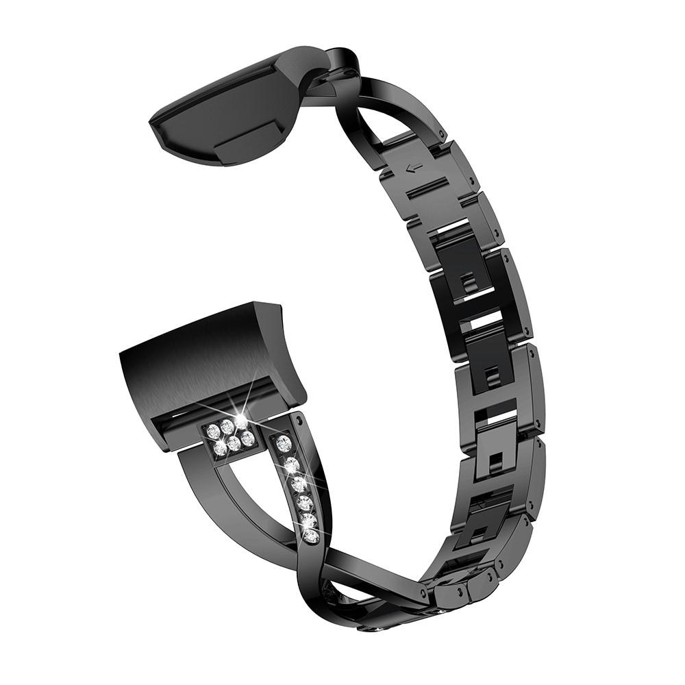 Cinturino Cristallo Fitbit Charge 3/4 Black