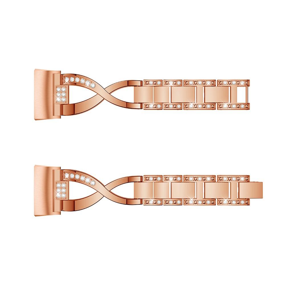 Cinturino Cristallo Fitbit Charge 3/4 Rose Gold