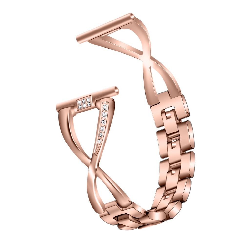 Cinturino Cristallo Fitbit Versa/Versa 2 Rose Gold