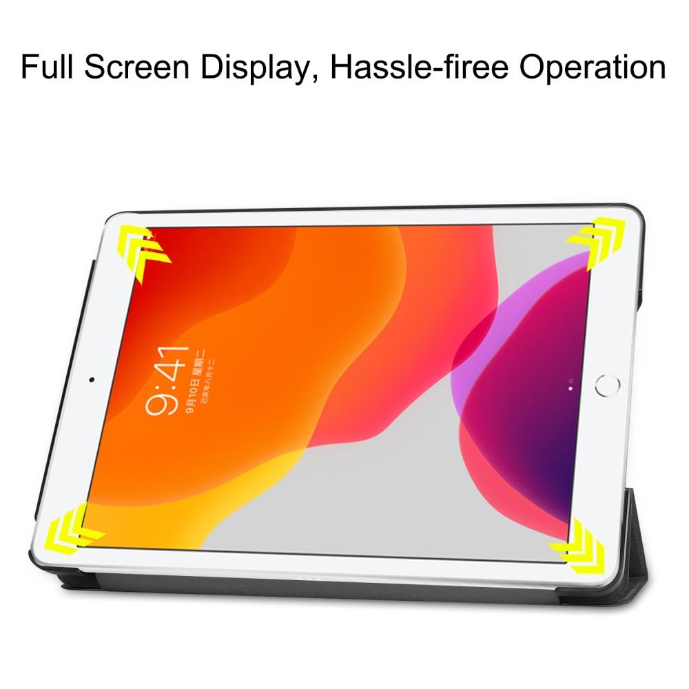 Cover Tri-Fold iPad 10.2 7th Gen (2019) nero