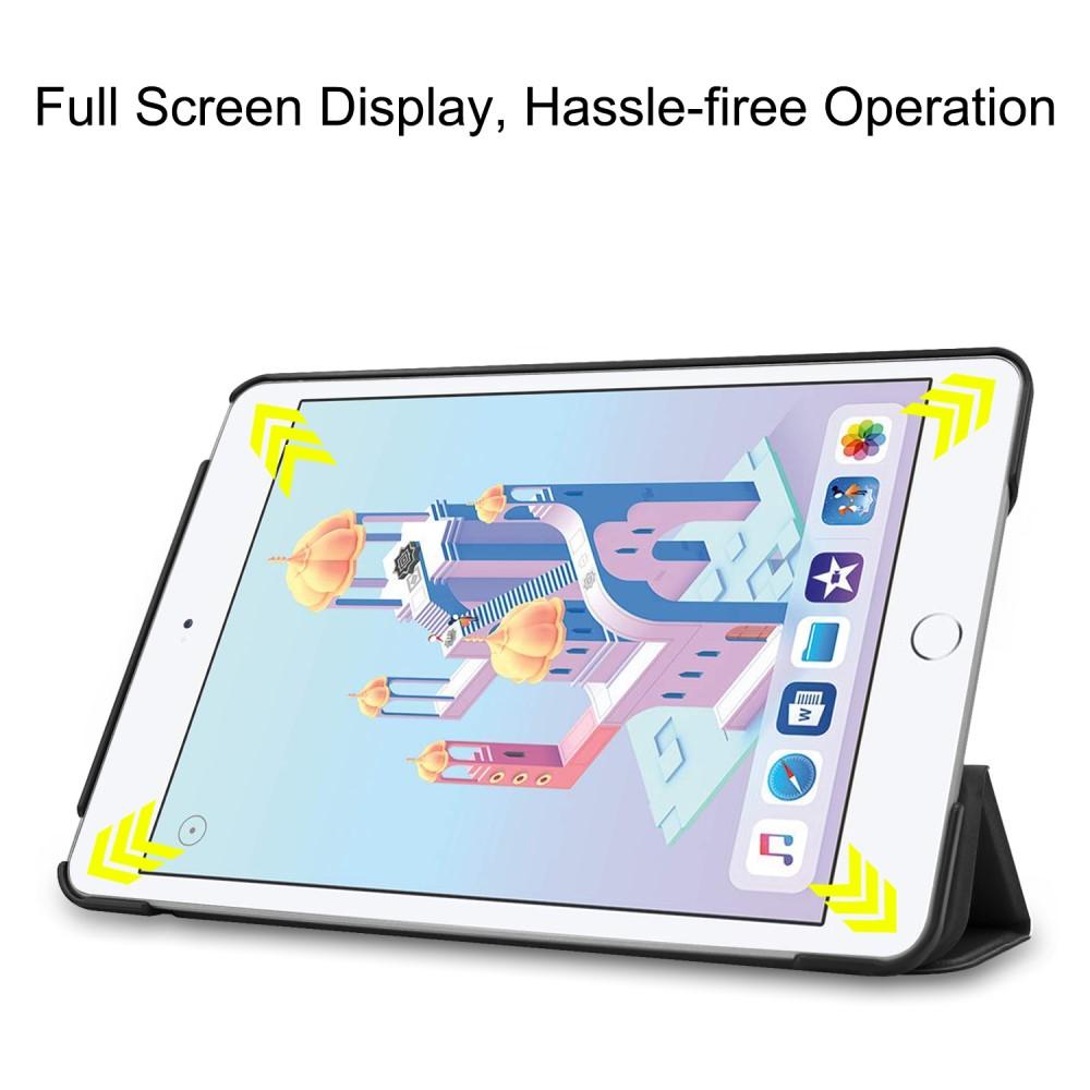 Cover Tri-Fold iPad Mini 4 7.9 (2015) nero