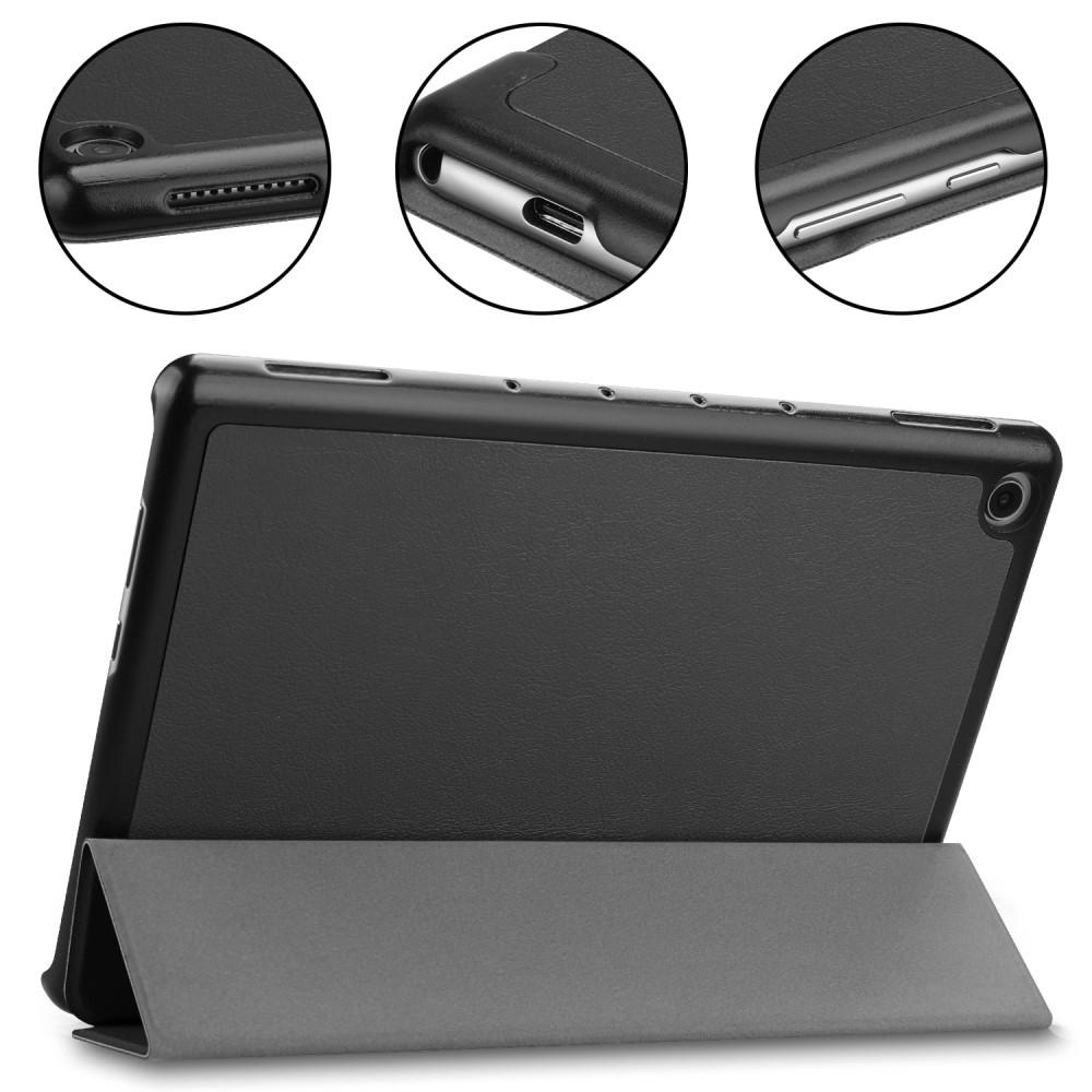 Cover Tri-Fold Huawei Mediapad M5 Lite 10 Nero