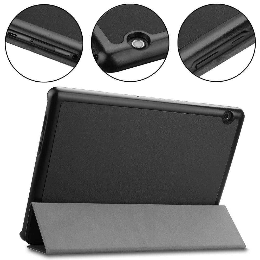 Cover Tri-Fold Huawei Mediapad T5 10 Nero