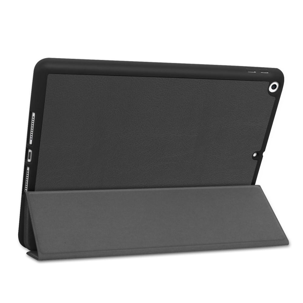 Cover Tri-Fold con portapenne iPad 10.2 9th Gen (2021) nero