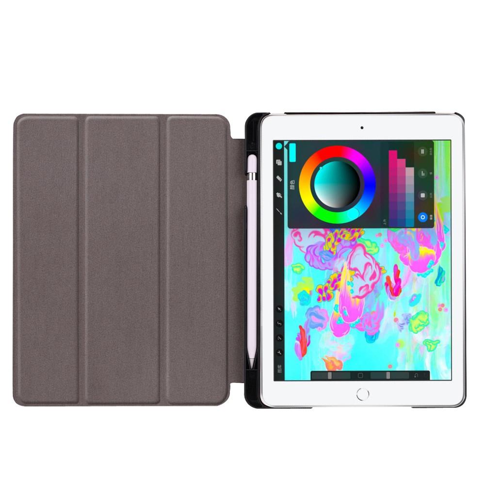 Cover Tri-Fold con portapenne iPad 9.7 5th Gen (2017) nero