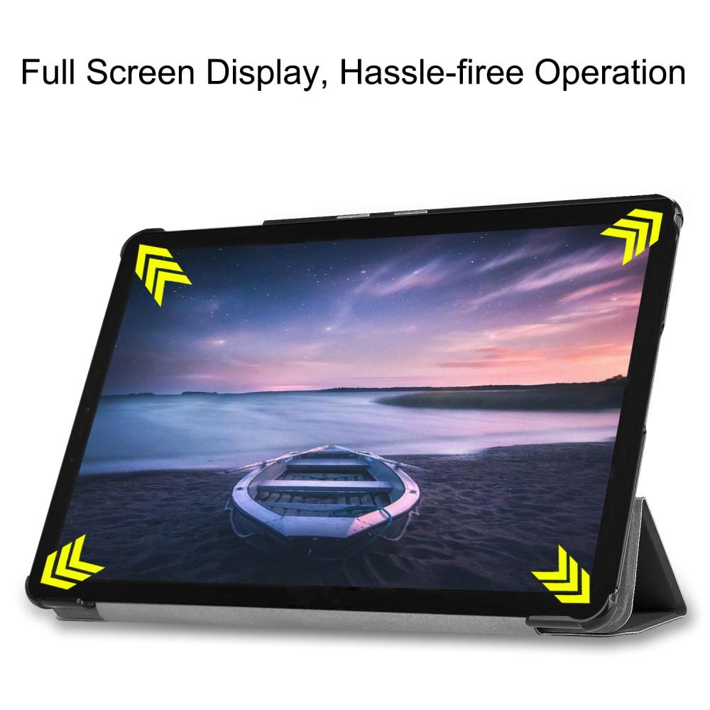 Cover Tri-Fold Samsung Galaxy Tab S4 Nero