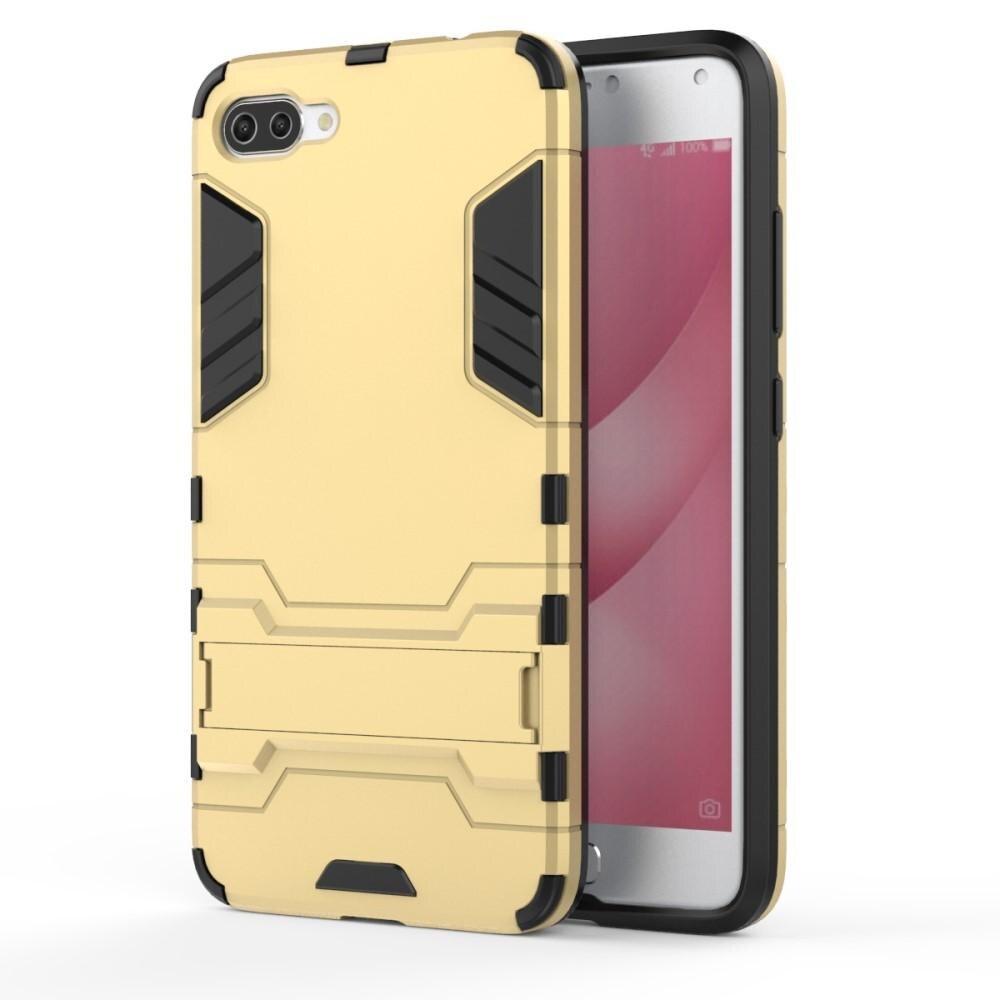 Cover ibrida Tech Asus ZenFone 4 Max 5.5 Oro/Nero