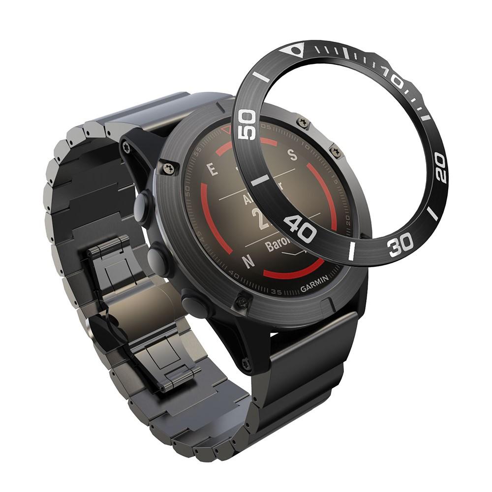 Anello lunetta Garmin Fenix 5X/5X Plus Nero