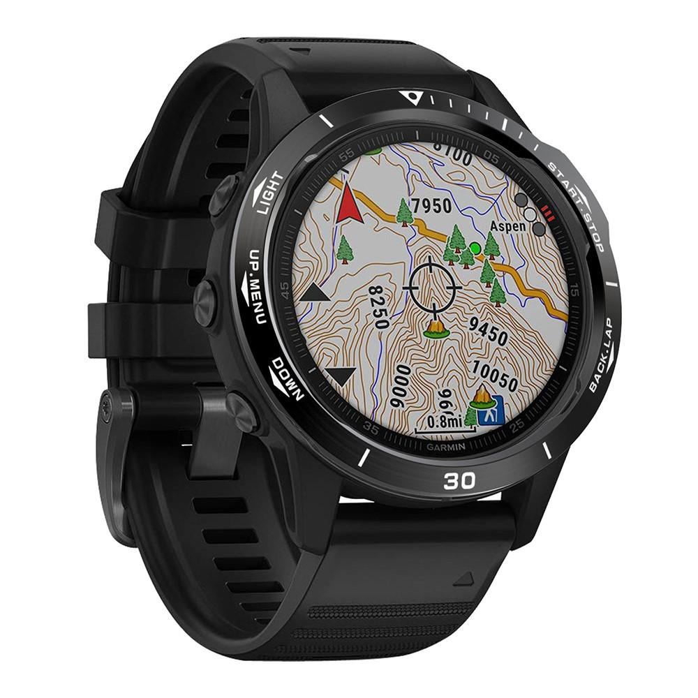 Anello lunetta Garmin Fenix 6 Nero