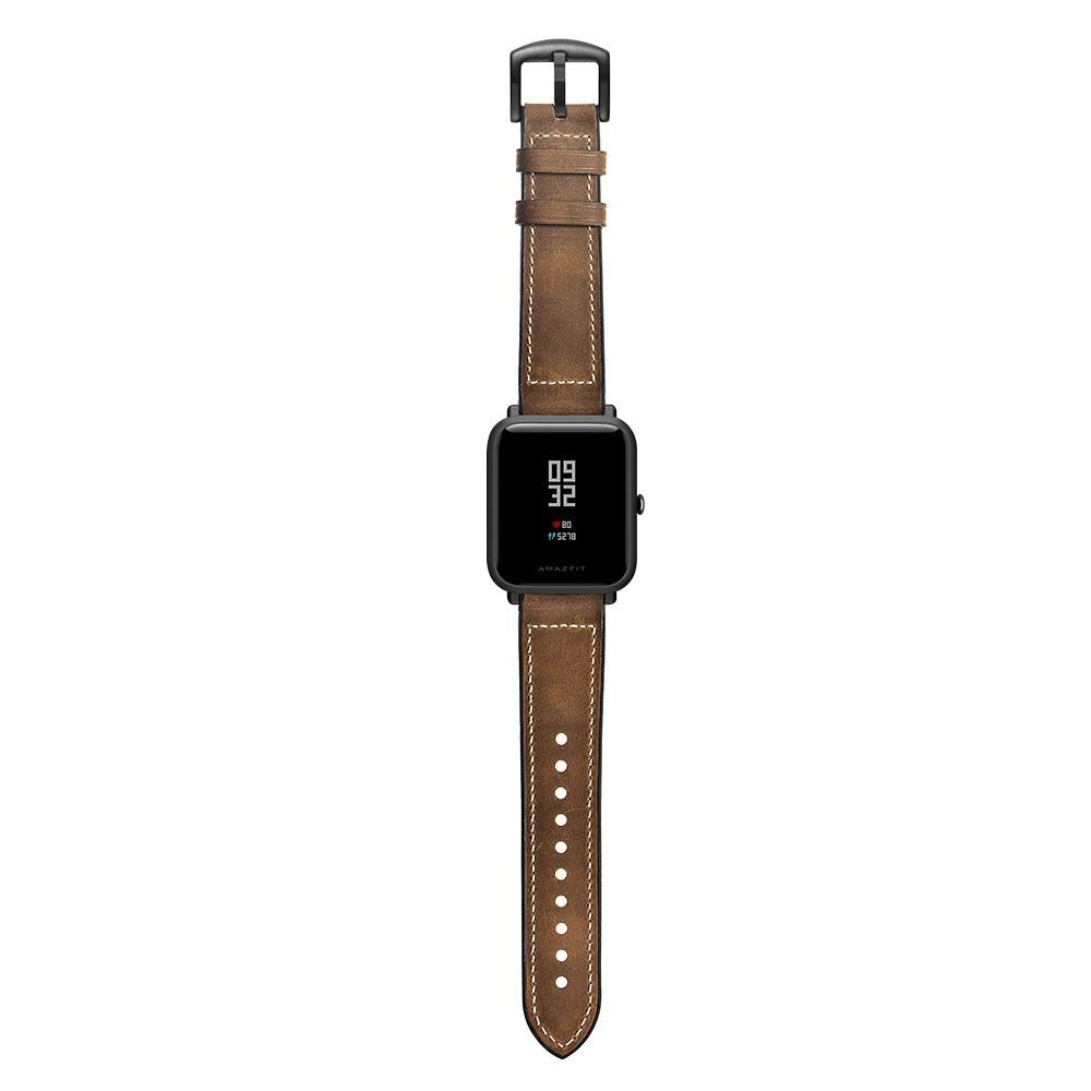 Cinturino in pelle premium Xiaomi Amazfit GTS Marrone