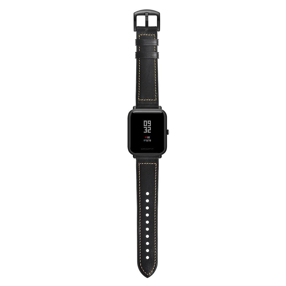 Cinturino in pelle premium   Nero
