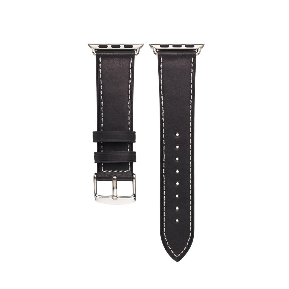 Cinturino in pelle Apple Watch 42mm nero
