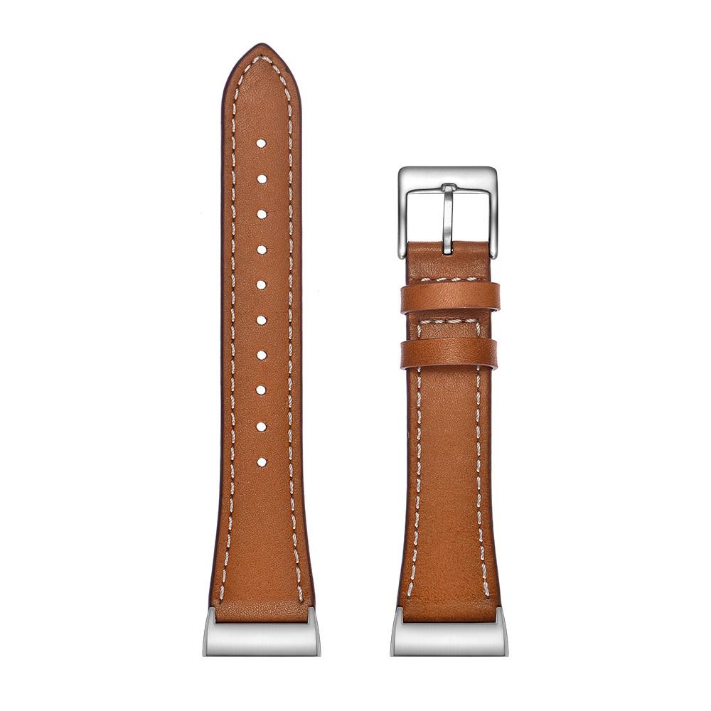Cinturino in pelle Fitbit Charge 3/Charge 4 Marrone