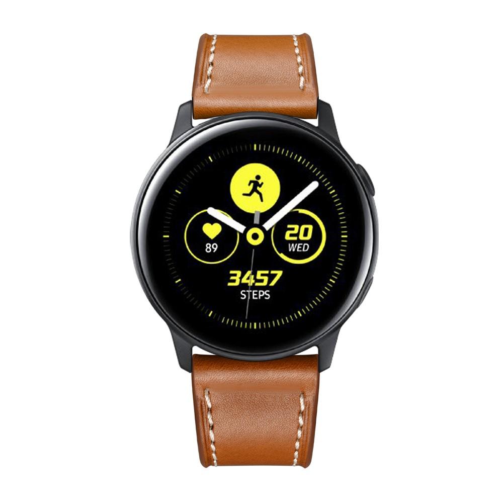 Cinturino in pelle Samsung Galaxy Watch 42mm cognac