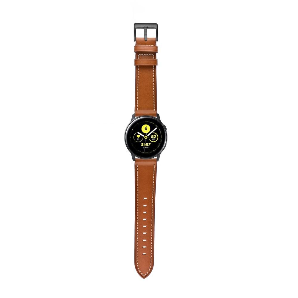 Cinturino in pelle Samsung Galaxy Watch 42mm cognac