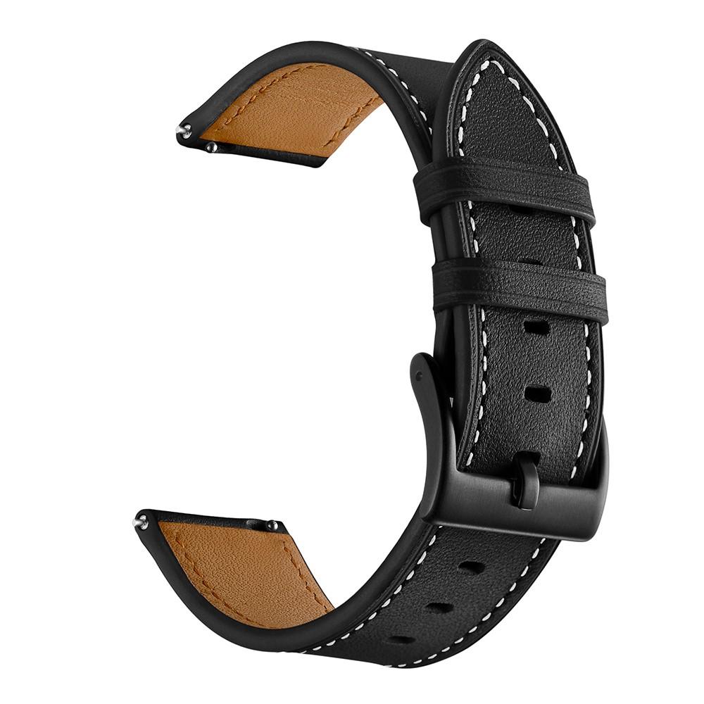 Cinturino in pelle Polar Ignite 2/3 nero