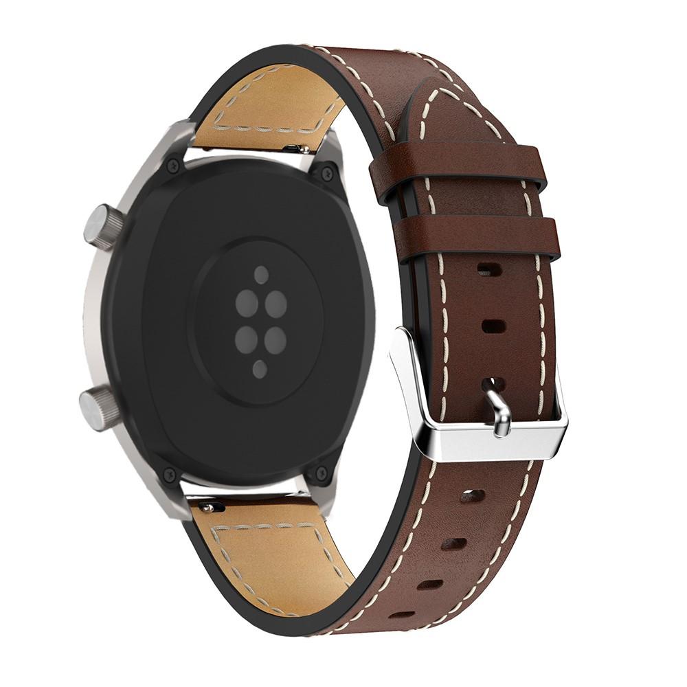 Cinturino in pelle Huawei Watch GT/GT 2 46mm/GT 2e Marrone