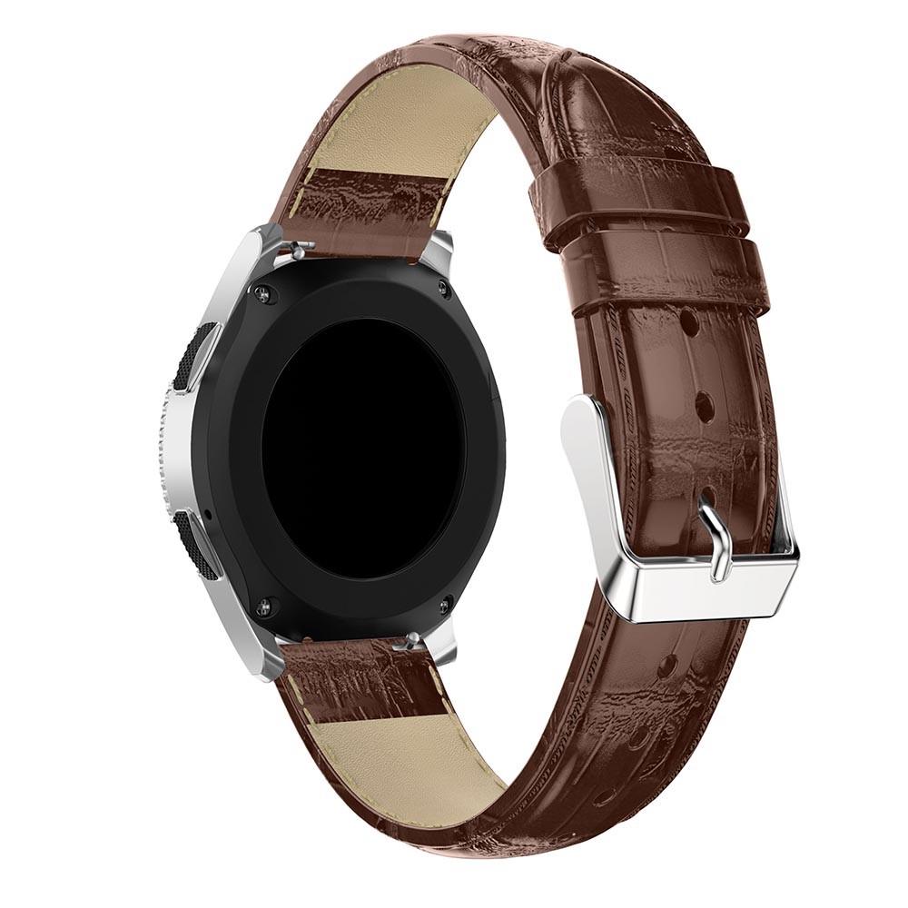 Coccodrillo Cinturino in pelle Suunto Race marrone